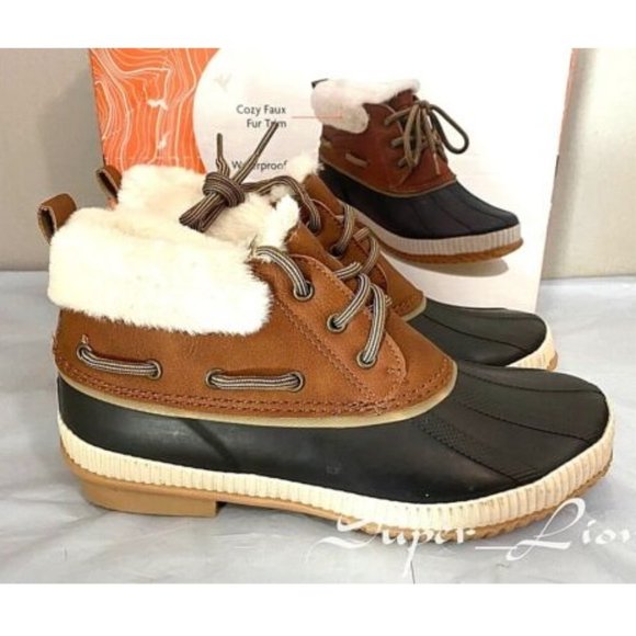 JSport by Jambu Shoes Jsport Womens Mary Faux Fur Lining Slip Duck Boots Poshmark